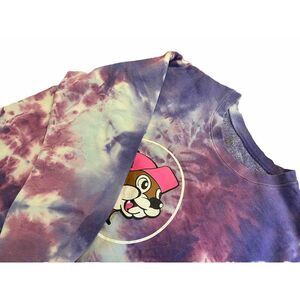Buc-ees Sweatshirt Medium‎ Tie-dye